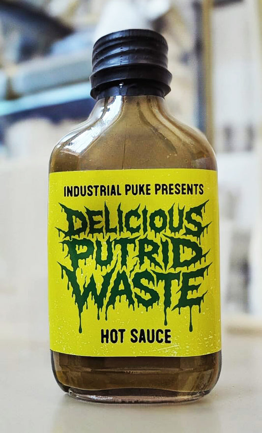 Industrial Puke - Delicious Putrid Waste hot sauce, 1OOml