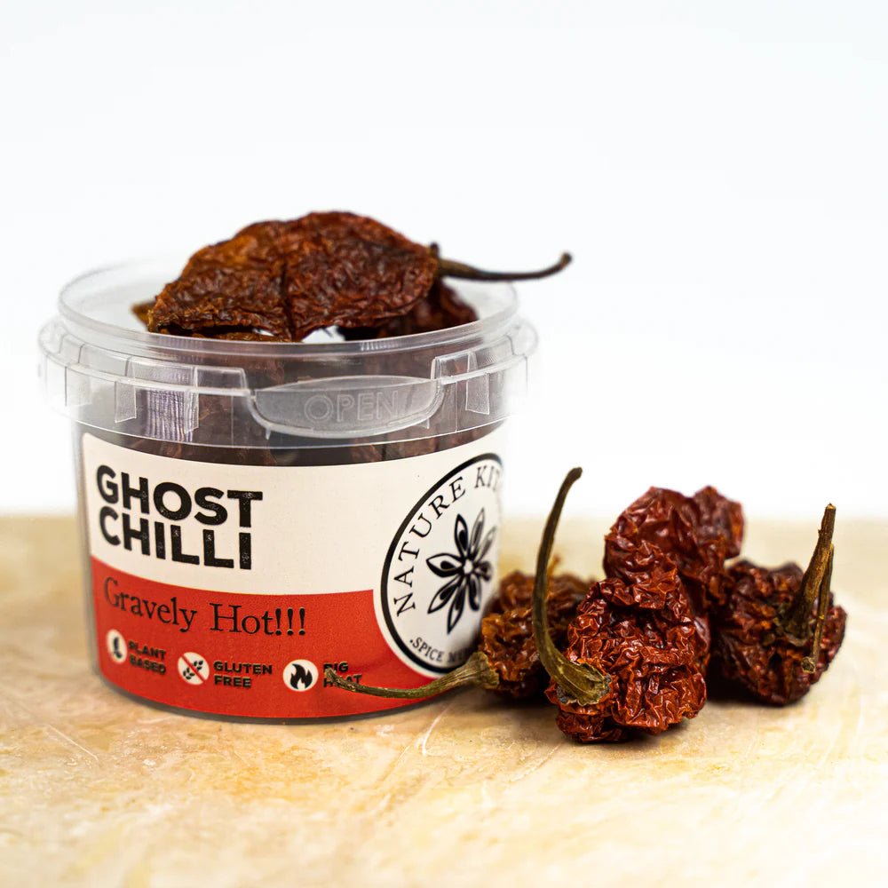 Torkad Ghost pepper, 12g - Nature Kitchen