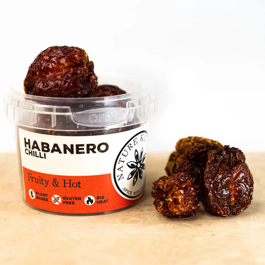 Torkad habanero, 10g - Nature kitchen