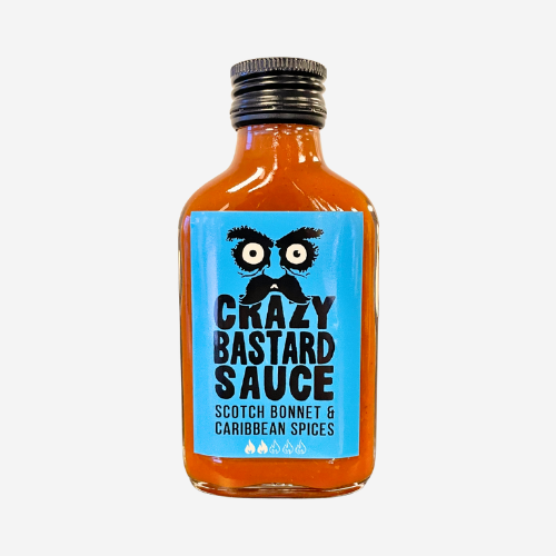 Scotch Bonnet & Caribbean spices - Crazy Bastard Sauce