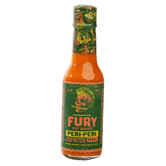 Fury hot sauce - Peri-Peri - FÅTAL KVAR!